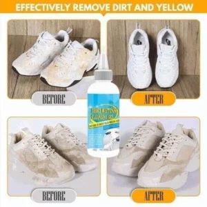 Shoes Whitening Cleaning Set Anti-Oxidation Gel (A Masking Tape Free)