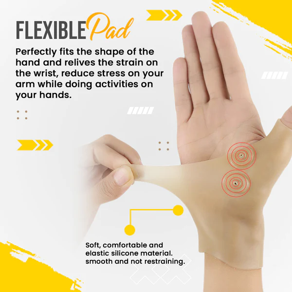 AcuFlex™ Acupoint Circulation Lymphvity Slimming Wrist Brace - Howelo
