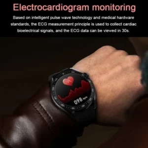 Painless blood sugar health monitoring smart Bluetooth talking watch