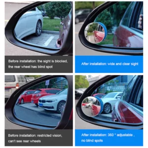 Reversing Auxiliary Blind Spot Mirrors
