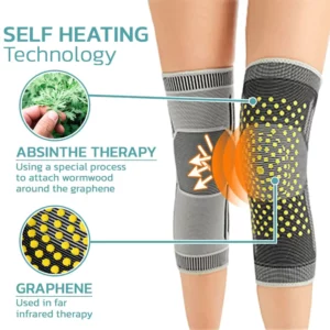 LEGBACK Graphene Acupressure Selfheating Knee Braces