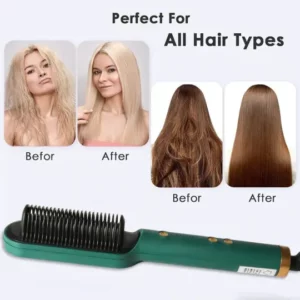 Negative Ion Hair Straightening Comb Styling Comb