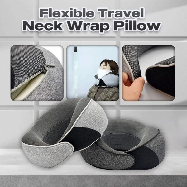 Flexible Travel Neck Wrap Pillow