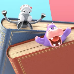 3D Animal Wacky Funny Book Mark
