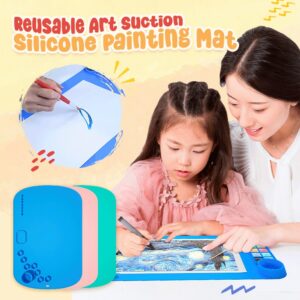 Reusable Art Suction Silicone Painting Mat