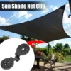 Sun shade net clips