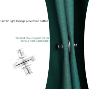 Curtain Light Leakage Prevention Button (1 PAIR)
