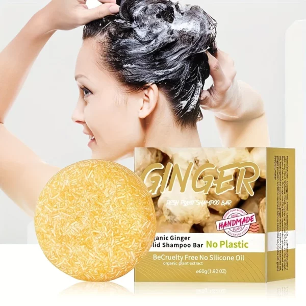 Unpree™ Ginger Hair Regrowth Shampoo Bar