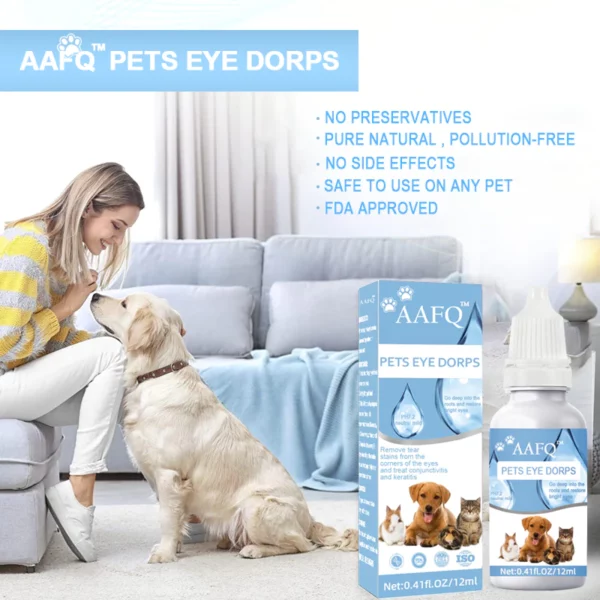 AAFQ™PETS EYE DORPS-Made in the USA