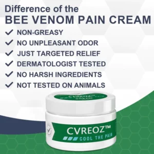 Cvreoz™ Bee Venom Pain and Bone Healing Cream
