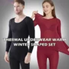 Thermal Underwear Warm Winter Shaped Set