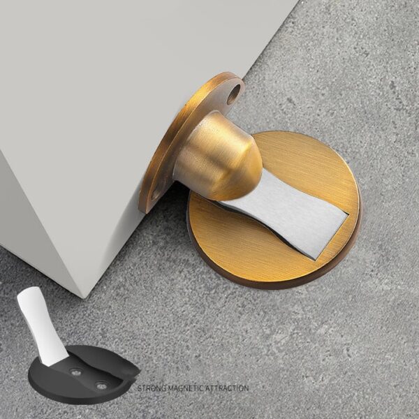 Stainless Steel Invisible Magnetic Doorstop