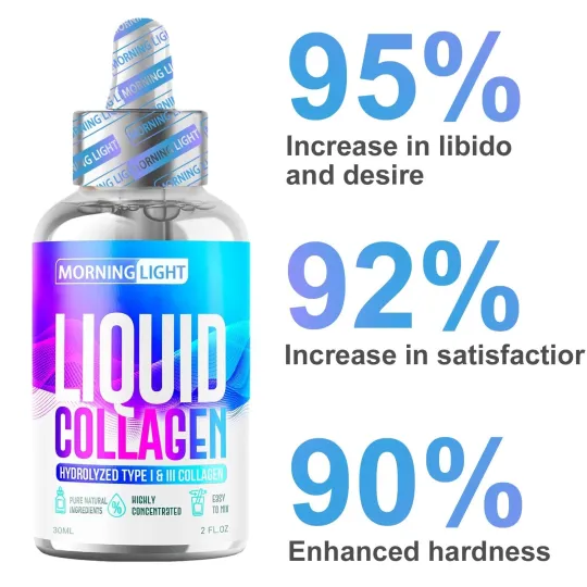 Morning Light Men's Liquid Collagen Testosterone Supplement