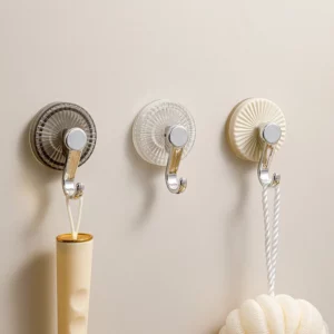 Powerful suction cup hooks no punching