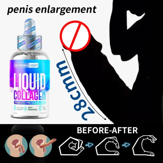 Morning Light Men's Liquid Collagen Testosterone Supplement