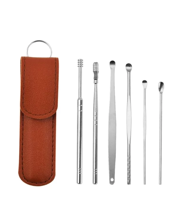 INNOVATIVE SPRING EARWAX CLEANER TOOL SET