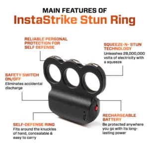 InstaStrike Xtreme 28,000,000 Knuckle Stun Ring