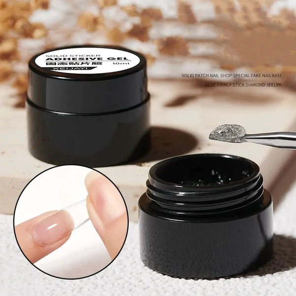 Light Therapy Solid Nail Adhesive Canned Nail Patch Gel