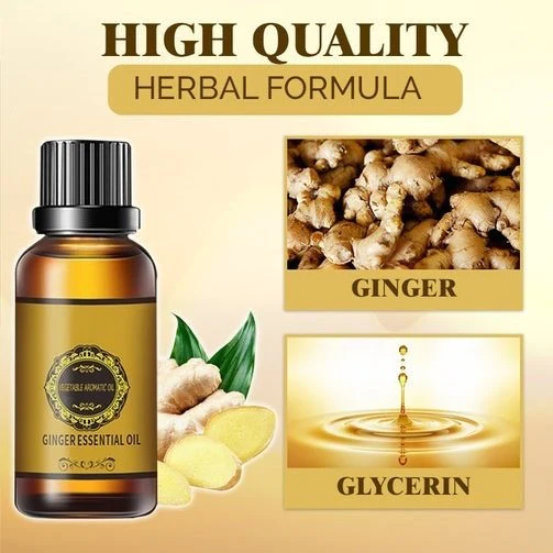 Lymphatic Drainage Ginger Oil - Last Day Promotion