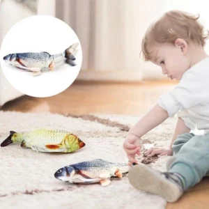 Baby Fish Toy for Kids & Cats