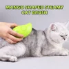 Mango Shaped Steamy Cat Brush - Pets