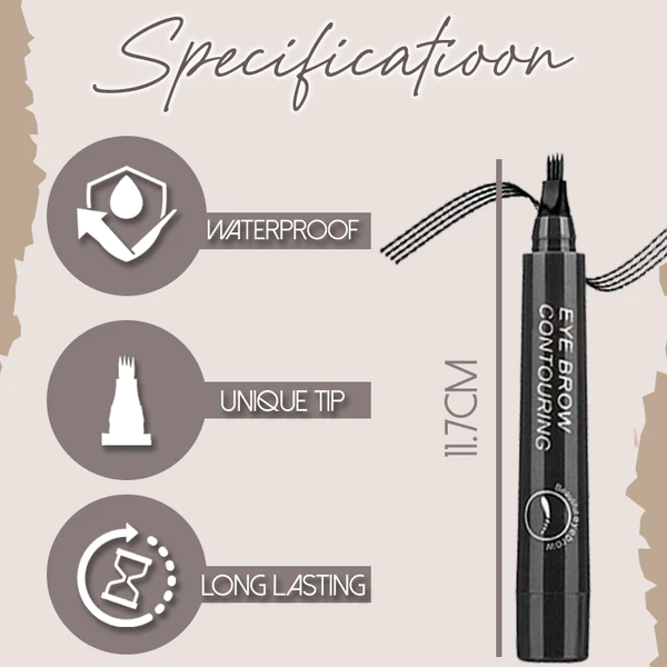 LUMIEREZ 4 Tipped Precision Brow Pen