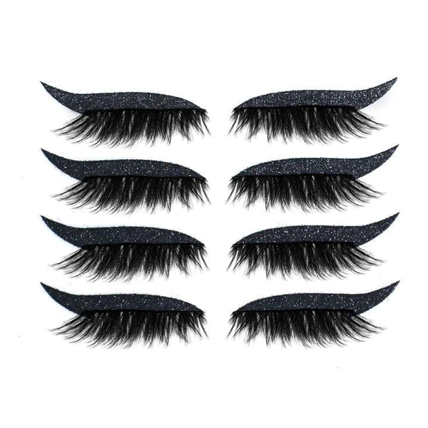 Stick-on Lash and Liner (4 pairs)
