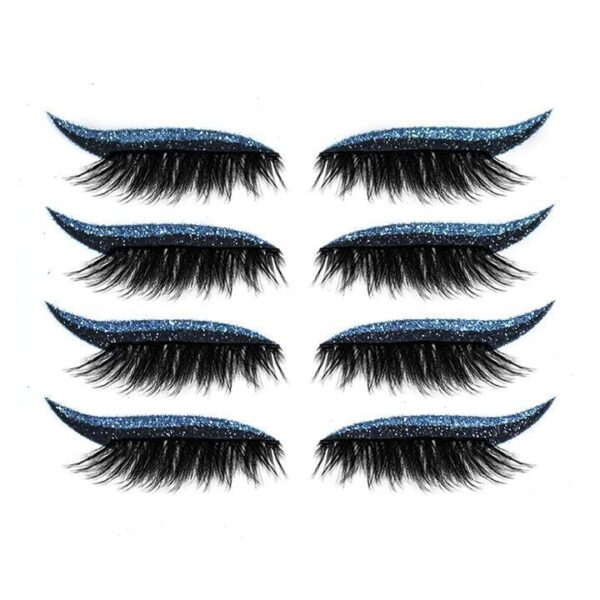 Stick-on Lash and Liner (4 pairs)