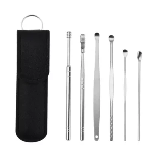 INNOVATIVE SPRING EARWAX CLEANER TOOL SET