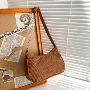 VintageGlam: Corduroy Women's Shoulder Bags