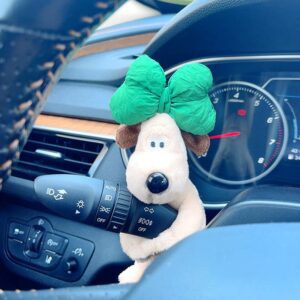 Cute Dog Car Signal Handle Decoration