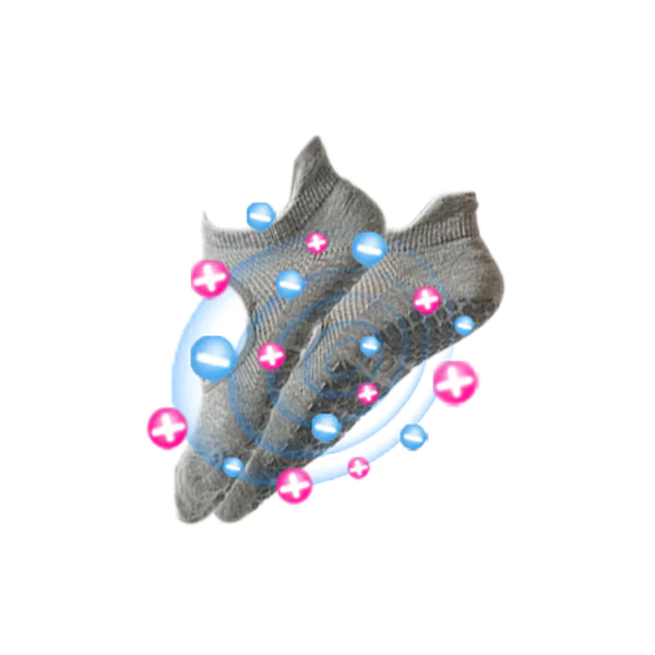Furzero™PulseGrid Tourmaline Ionic Socks