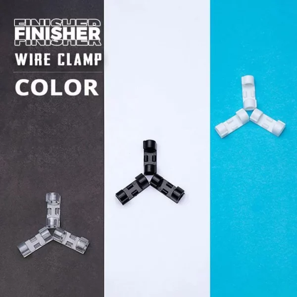 Home Essentials：Finisher Wire Clamp 20PCS