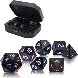 DND Dice Rechargeable with Charging Box(7 PCS)