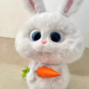 White Rabbit Doll Plush Toy Soft Cute Bunny Toy