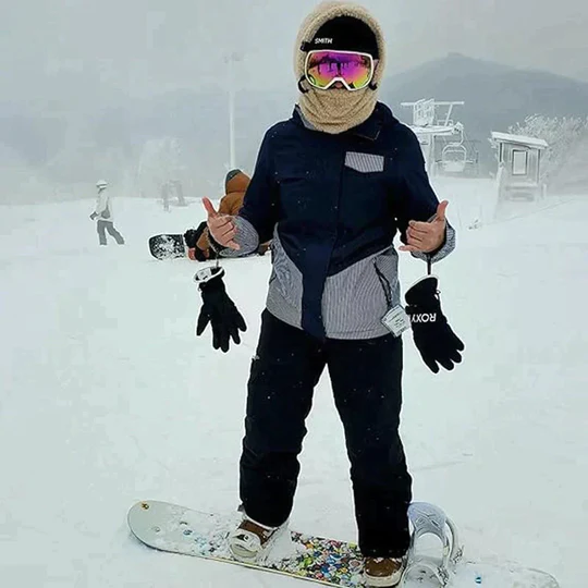 Velvet Hood High Ski Mask