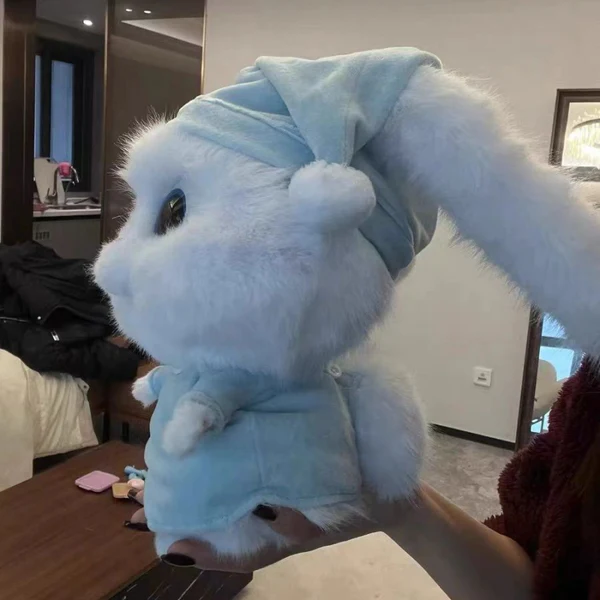 White Rabbit Doll Plush Toy Soft Cute Bunny Toy