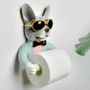 Dog Household Paper Towel Holder
