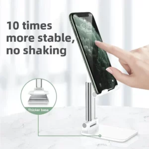 Foldable Aluminum Desktop Phone Stand