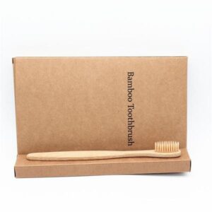 4 Pack || Natural EcoFriendly Bamboo Toothbrush