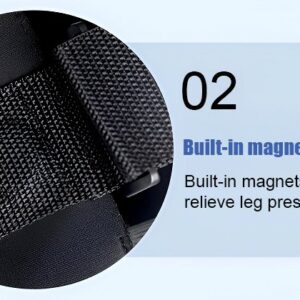 Multifunctional magnetic therapy adjustable knee pad