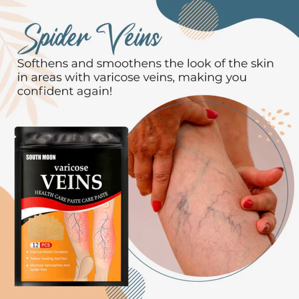 New Varicose Veins Care Foot Patch