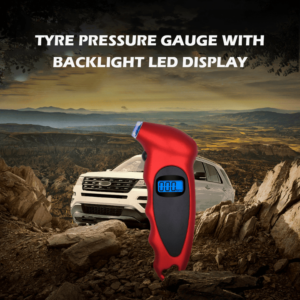 Tyre Pressure Gauge With Backlight LED Display