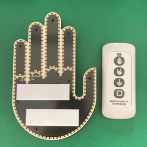 Middle Finger Gesture Light with Remote