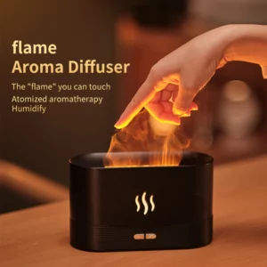 180ML Simulation Flame Mist Humidifier