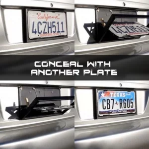 NOWORDUP™ 3s PlateFlipper Car License Plate Frame