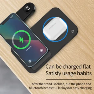 4 in 1 Foldable Wireless Charging Station