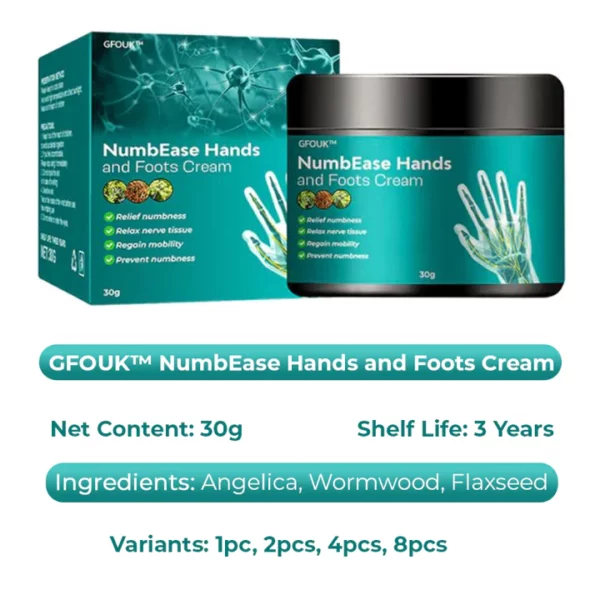 GFOUK™ NumbEase Hands and Foots Cream