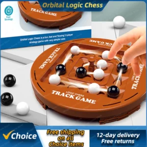 2024 Logic Chess Track Game Set for 4 Player