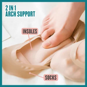 3D Arch Support Cushioned Socks
